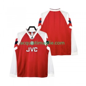 Divisa di Calcio Arsenal 192 Retro Prima 1994 Manica Lunga